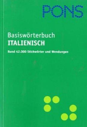 PONS Basiswörterbuch, Italienisch