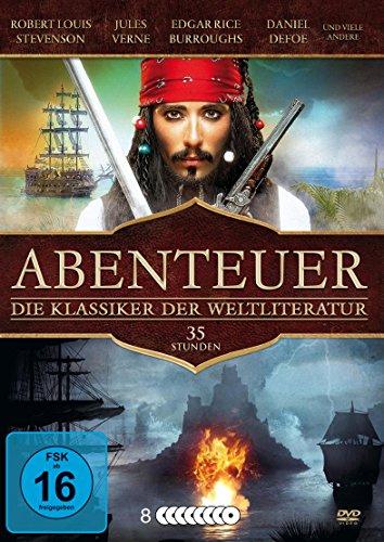 Abenteuerfilme - Die Klassiker der Weltliteratur (8 DVD-Box mit 32 Filmen)