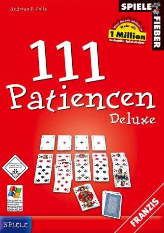 Spielefieber, CD-ROMs : 111 Patiencen Deluxe, 1 CD-ROM in Kst.-Box Für Windows 95, 98, 98 SE, ME, XP. Z. Tl. Shareware