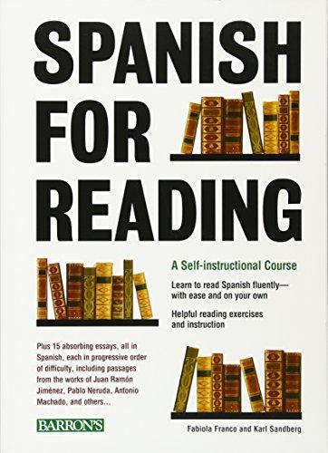 Spanish for Reading: A Self-Instructional Course