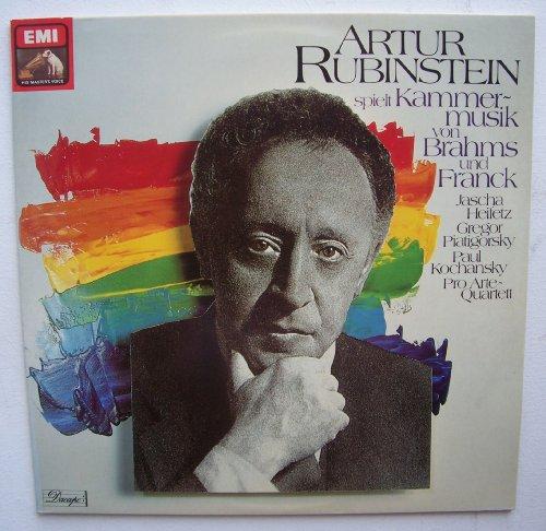 Artur Rubinstein spielt Kammermusik von Brahms und Franck 2 LP's