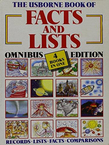 Usborne Book of Facts and Lists: Earth Facts, Space Facts, Weather Facts, Countries of the World Facts (Usborne Facts & Lists)