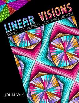 Linear Visions: String Art Inspired Coloring Designs