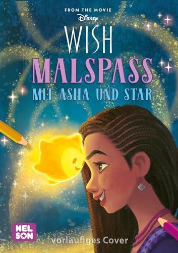 Disney Wish: Malspaß mit Asha und Stern: Mehr als 60 Ausmalmotive | Malblock für Kinder ab 4 Jahren