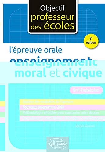 L'épreuve orale enseignement moral et civique