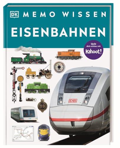 memo Wissen. Eisenbahnen: Dampfloks, Luxuszüge, ICE: Kompetentes Sachwissen und kahoot-Quizfragen. Für Kinder ab 8 Jahren