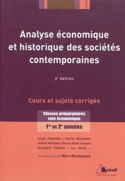 Analyse économique et historique des sociétés contemporaines