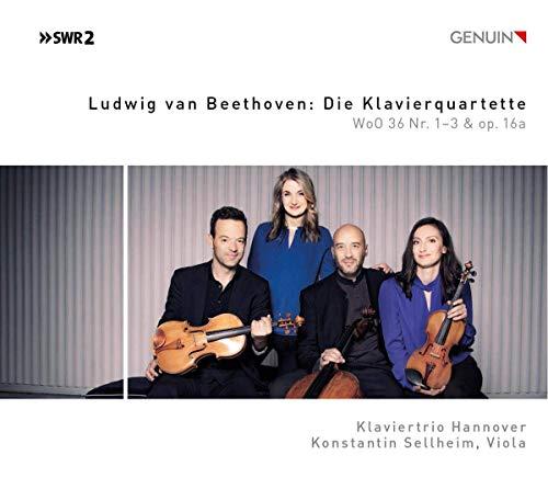 Beethoven: Die Klavierquartette WoO 36 1-3 & Op.16a