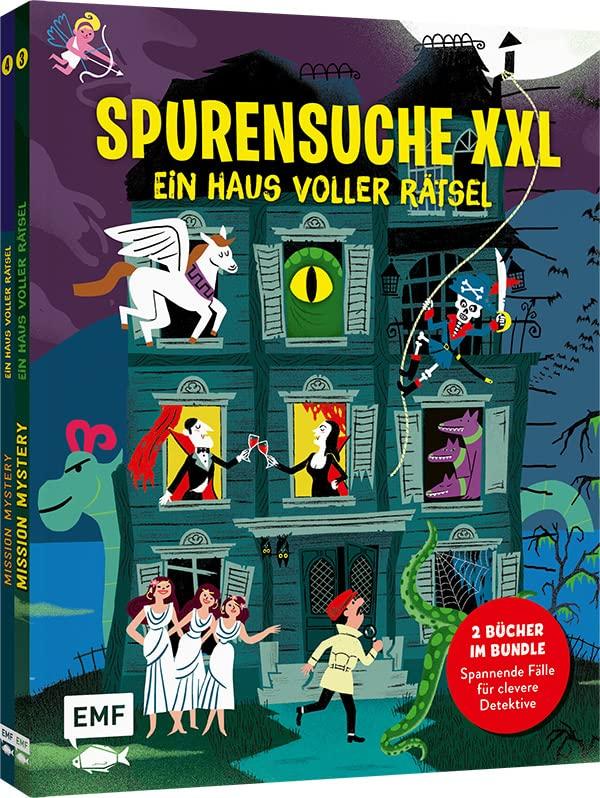 Ein Haus voller Rätsel: Spurensuche XXL: 2 Bücher im Bundle: spannende Fälle für clevere Detektive ab 10 Jahren