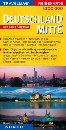 Reisekarte : Deutschland Mitte