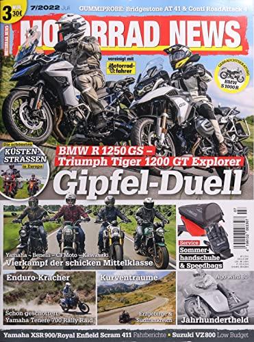 MOTORRAD NEWS 7/2022 "Gipfel Duell"