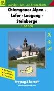 Freytag Berndt Wanderkarten, WK 104, Chiemgauer Alpen, Lofer, Leogang, Steinberge, GPS, UTM - Maßstab 1:50 000: Wander-, Rad- und Freizeitkarte. GPS-Punkte. Ortsregister