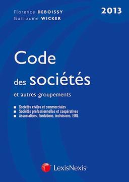 Code des sociétés et autres groupements 2013