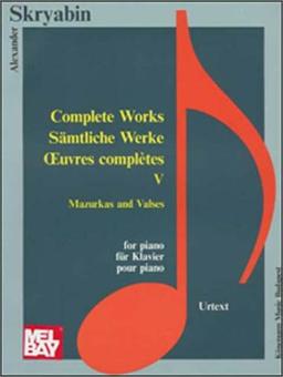 Sämtliche Werke (Music Scores)