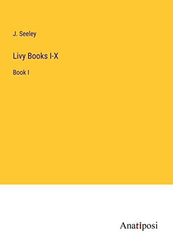 Livy Books I-X: Book I