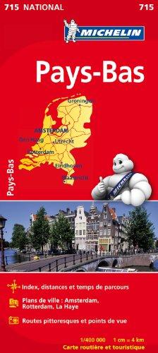 Carte Pays-Bas Michelin