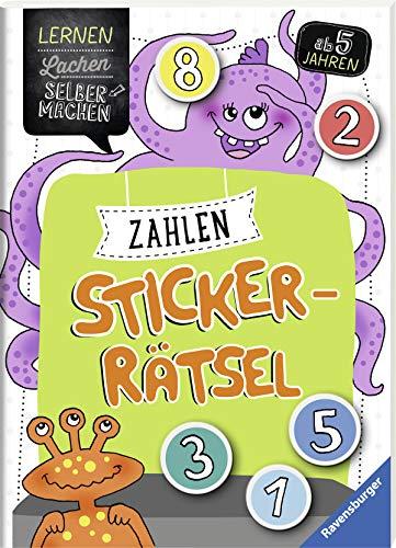 Zahlen-Sticker-Rätsel (Lernen Lachen Selbermachen)