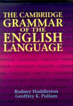 The Cambridge Grammar of the English Language