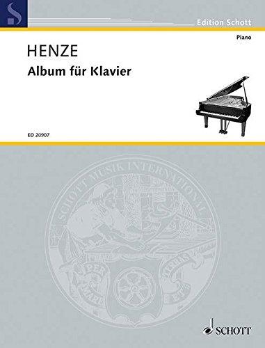 Album für Klavier: Klavier. (Edition Schott)