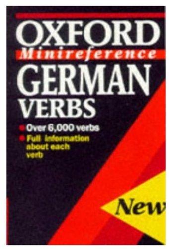 German Verbs (Oxford Minireference)