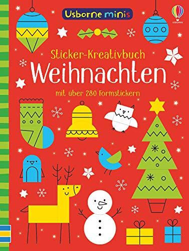 Usborne Minis: Weihnachten: Sticker-Kreativbuch