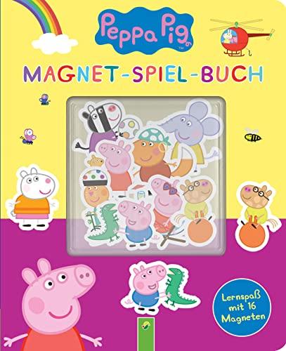 Peppa Pig Magnet-Spiel-Buch: Lernspaß mit 16 Magneten. Für Kinder ab 4 Jahren