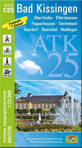 ATK25-C05 Bad Kissingen (Amtliche Topographische Karte 1:25000): Oberthulba, Elfershausen, Poppenhausen, Oerlenbach, Euerdorf, Ramsthal, Nüdlingen (ATK25 Amtliche Topographische Karte 1:25000 Bayern)