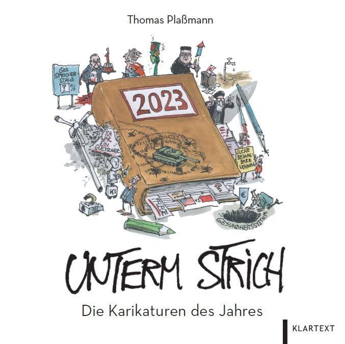 Unterm Strich 2023: Die Karikaturen des Jahres