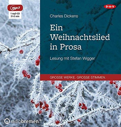 Ein Weihnachtslied in Prosa (1 mp3-CD)