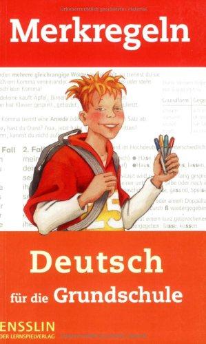 Merkregeln Deutsch für die Grundschule