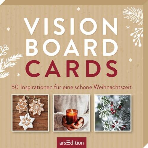 Vision Board Cards: 50 Inspirationen für eine schöne Weihnachtszeit | Inspirierende Karten, auch als weihnachtliche Deko geeignet