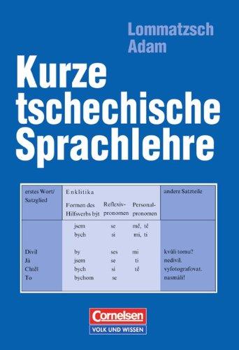 Kurze tschechische Sprachlehre