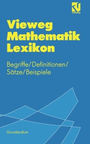 Vieweg Mathematik Lexikon