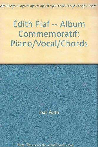 Album Commemoratif: Piano/Vocal/chords