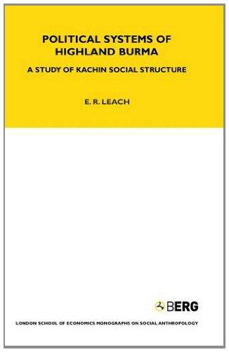 Political Systems of Highland Burma: A Study of Kachin Social Structure (Monographs on Social Anthropology / London School of Economi)