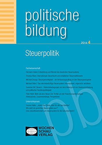 Steuerpolitik: Politische Bildung Nr. 4/2014