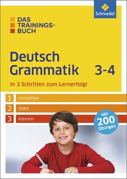 Das Trainingsbuch: Deutsch Grammatik 3-4