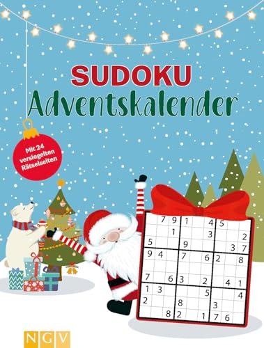 Sudoku Adventskalender: Mit 24 versiegelten Seiten | Die Geschenkidee für alle Sudoku-Fans