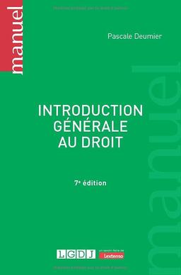 Introduction générale au droit