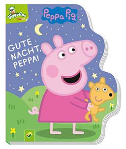 Gute Nacht, Peppa! - Peppa Pig: Pappbilderbuch mit Konturenstanzung