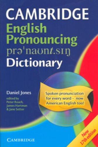 Cambridge english pronouncing dictionary with CD-ROM