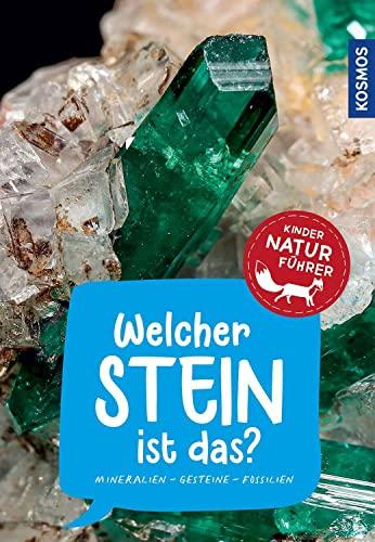 Welcher Stein ist das? Kindernaturführer: 85 Mineralien, Gesteine, Fossilien. Richtig Bestimmen, Spaß in der Natur, die Welt der Mineralien und Gesteine entdecken.