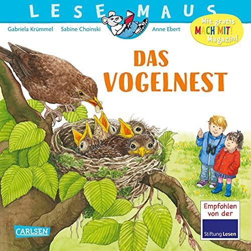 LESEMAUS 108: Das Vogelnest: Wie Vogelküken zur Welt kommen und groß werden | Alles Wissenswerte über die Amsel (108)