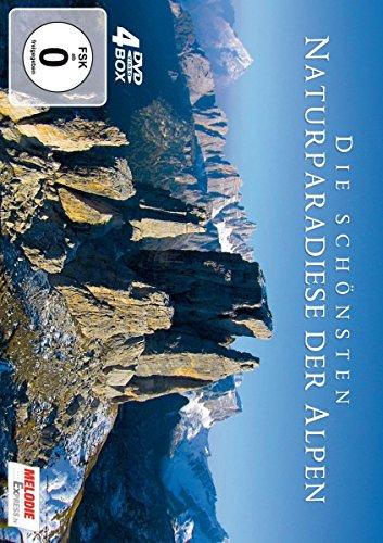 Die schönsten Naturparadiese der Alpen [4 DVDs]