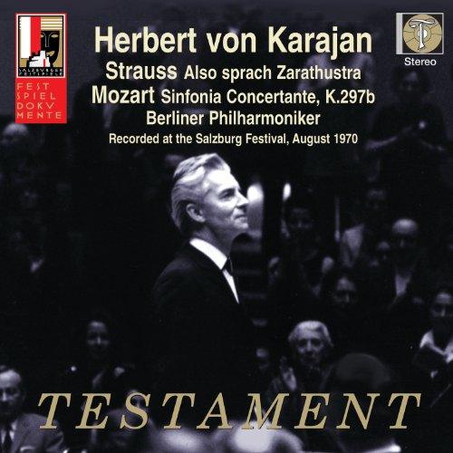 Karajan dirigiert Mozart: Sinfonie Concertante K 297b/ Strauss: Also Sprach Zarathustra