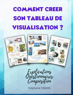 COMMENT CREER SON TABLEAU DE VISUALISATION ?: Carnet de préparation avec explications et questionnaires pour faire son "tableau de rêves" (Epanouissement personnel)