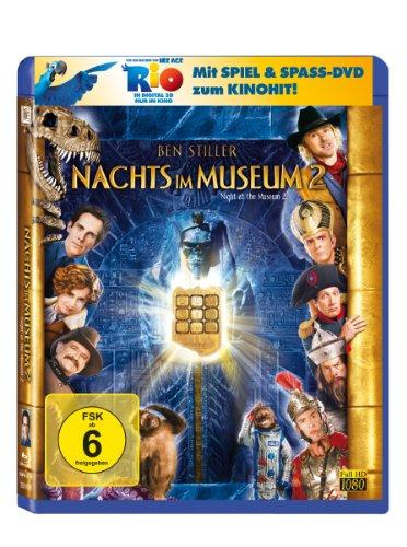 Nachts im Museum 2  (+ Rio Activity Disc) [Blu-ray]