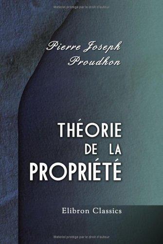 Théorie de la propriété