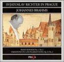 Brahms: Svjatoslav Richter in Prague, Klaviersonaten 1 & 2, Variationen