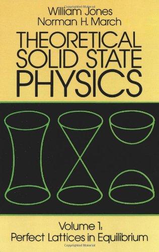 Theoretical Solid State Physics, Volume 1: Perfect Lattices in Equilibrium: 001